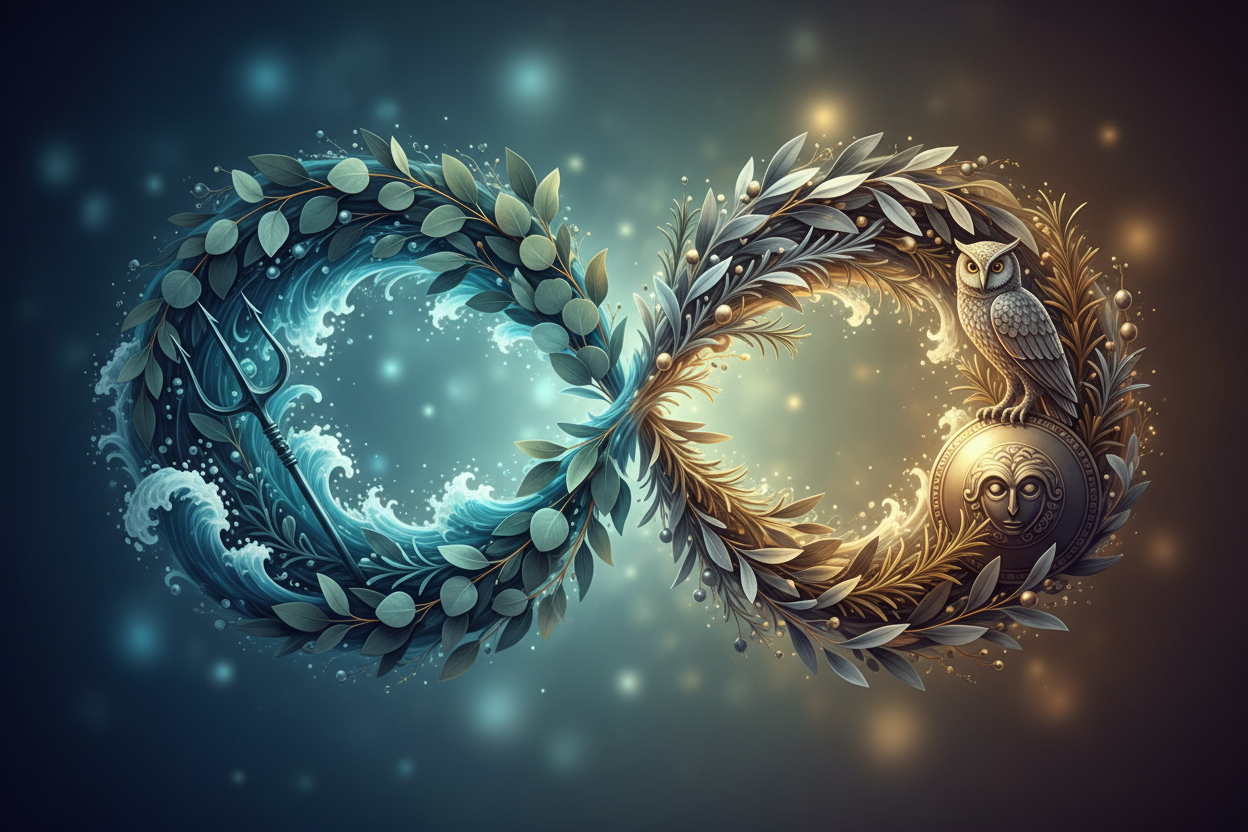 尤加利與迷迭香——波塞冬與雅典娜的戰爭與和平